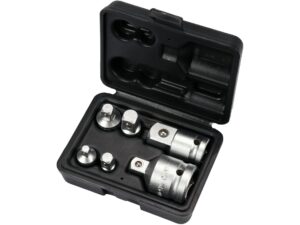 SET ADAPTOARE 3/8”MX1/4”F, 1/4”MX3/8”F, 3/8”FX1/2”M, 1/2”MX3/8”F, 3/4”MX1/2”F, 1/2”MX3/4”F