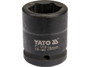 CHEIE TUBULARĂ DE IMPACT HEXAGONALĂ 3/4”X28MM