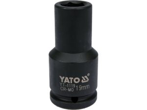 CHEIE TUBULARĂ HEXAGONALĂ DE IMPACT, ADÂNCĂ, 3/4”X19MM