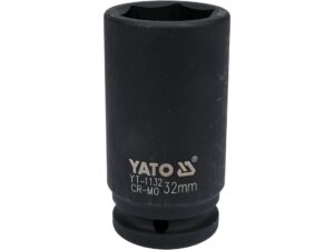 CHEIE TUBULARĂ HEXAGONALĂ DE IMPACT, ADÂNCĂ, 3/4”X32MM