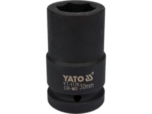 CHEIE TUBULARĂ HEXAGONALĂ DE IMPACT, ADÂNCĂ, 1”X30MM