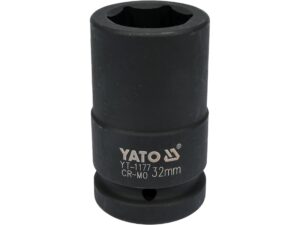 CHEIE TUBULARĂ HEXAGONALĂ DE IMPACT, ADÂNCĂ, 1”X32MM