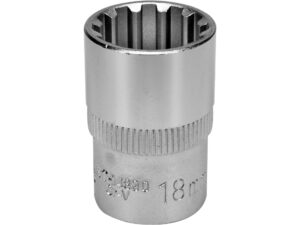 CHEIE TUBULARĂ SPLINE 1/2”X18MMX38MM