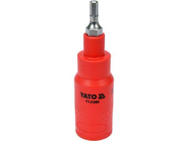 BIT Hexagonal 4, Vde, cu Adaptor 3/8”, 75MM