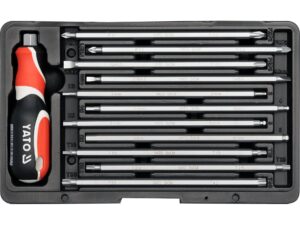 SET ȘURUBELNIȚE CU CAPĂT DUBLU, 12 BUC