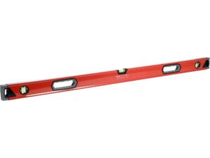 Nivelă de Aluminiu 1200mm, 3 Flacoane, Precizie 0,5mm/m