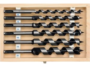 SET Burghie Elicoidale LEMN 10-20mm/200mm