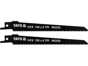 LAME Fierăstrău Sabie HCS 150mm, 8tpi, 2 BUC