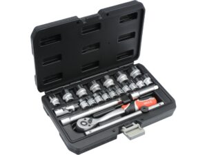 TRUSĂ TUBULARE, 3/8”, 22 PIESE