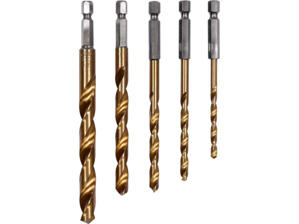 SET Burghie Metal, Titan, 1/4”, 5 BUC