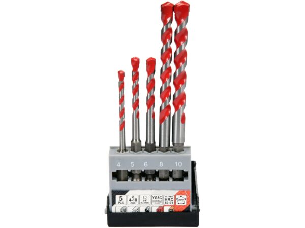 SET Burghie Universale, 4-10mm, 5 BUC
