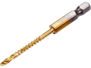 Burghiu Freză Prindere Hexagonală 3,0mm HSS-TIN