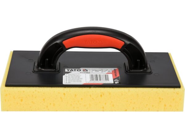 Gletieră Burete 40mm, 270x130mm, Crestat