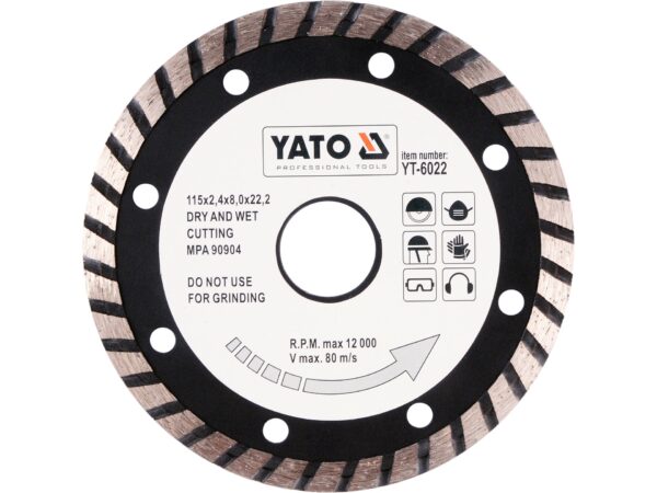 DISC Diamantat Turbo 115MM