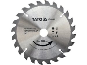 DISC CIRCULAR LEMN, 160X20X2.2MM, 24 DINȚI