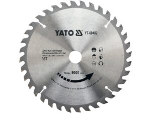DISC CIRCULAR LEMN, 180X20X2.4MM, 36 DINȚI