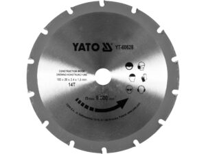 DISC PENTRU TĂIEREA LEMNULUI 185/14T 20MM