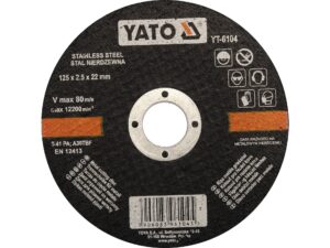 DISC TĂIAT INOX 125X2.5X22MM