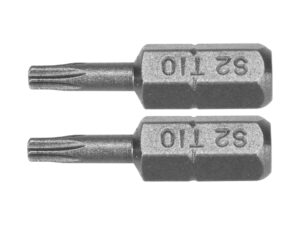 BIȚI 1/4”X25MM TORX T10, 2 BUC