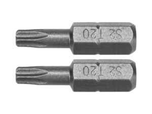BIȚI 1/4”X25MM TORX T20, 2 BUC
