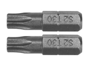 BIȚI 1/4”X25MM TORX T30, 2 BUC