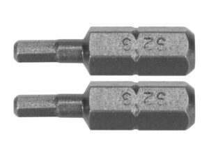BIȚI 1/4”X25MM HEXAGONAL H3, 2 BUC