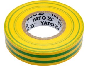 Bandă Izolatoare 0.13mmx15mmx10m Galben-Verde