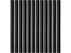 SET 12 BUC Batoane Plastic, 7,2x100mm, Negru