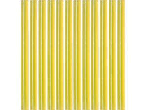 SET 12 BUC Batoane Plastic, 7,2x100mm, Galben