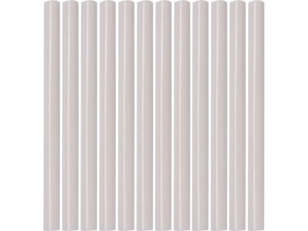 SET 12 BUC Batoane Plastic, 7,2x100mm, ALB
