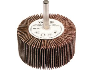PERIE ABRAZIVĂ CIRCULARĂ CU TIJĂ, 60X30X6MM, P40