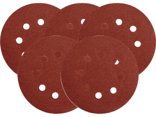 Discuri Abrazive cu Orificii 125mm, P100, 5 BUC