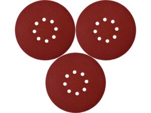 DISCURI ABRAZIVE PENTRU ȘLEFUITOR PEREȚI, 180MM, P240