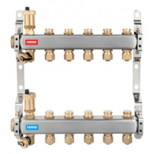 FERRO DIST.AS.INOX CU VENTILE 9 CAI CU RACORD 16X2