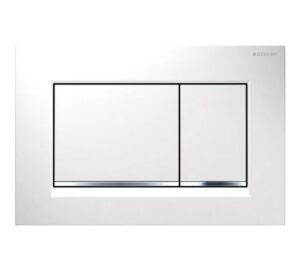 GEBERIT PLACA ACT.WC SIGMA30 DUAL FLUSH ALB/CROM/ALB
