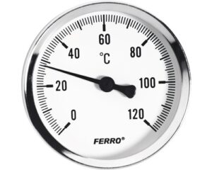 FERRO TERMOMETRU AXIAL 0-120C 100MM