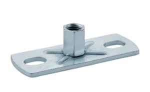 GEBERIT PLUVIA PLACA FIXARE DREPTUNGHIULARA CU PIULITA CONECTOR M8/M10