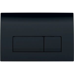 GEBERIT PLACA ACT. DELTA50 DUAL FLUSH NEGRU INTENS