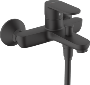 HANSGROHE VERNIS BLEND BATERIE PERETE CADA/DUS NEGRU MAT