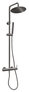 FERRO SISTEM DE DUS CIRICULUS CU BATERIE PERETE – GUNMETAL
