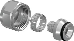 UPONOR CONECTOR ALAMA CROMAT 16X1.8/2-3/4″ INT COMPRESIE