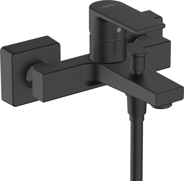 HANSGROHE VERNIS SHAPE BATERIE PERETE CADA/DUS NEGRU MAT