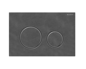 GEBERIT PLACA ACT. SIGMA21 DUALFLUSH CULOARE METALICA CROM NEGRU