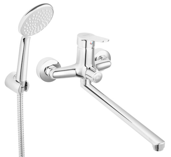 FERRO BATERIE PERETE CADA/DUS ISSO CROM CU ACCESORII