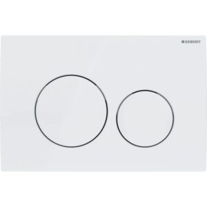 GEBERIT PLACA ACT.WC DELTA20 DUAL FLUSH ALB
