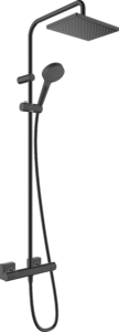 HANSGROHE VERNIS SHAPE 230 COLOANA DUS CU TERMOSTAT NEGRU MAT