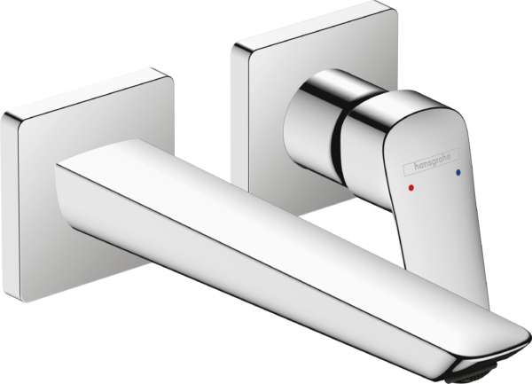 HANSGROHE LOGIS FINE BATERIE INCASTRATA LAVOAR CU PIPA 20.5 CM CROM