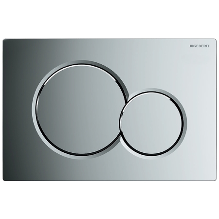 GEBERIT PLACA ACT.WC SIGMA01 DUAL FLUSH CROMAT