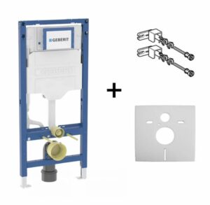 GEBERIT DUOFIX RAMA WC 112CM CU REZ.SIGMA 12CM SI SET SUPORT PERETE