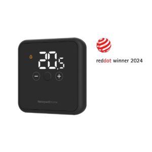 HONEYWELL TERMOSTAT DE CAMERA DIGITAL NEPROGRAMABIL RF – NEGRU
